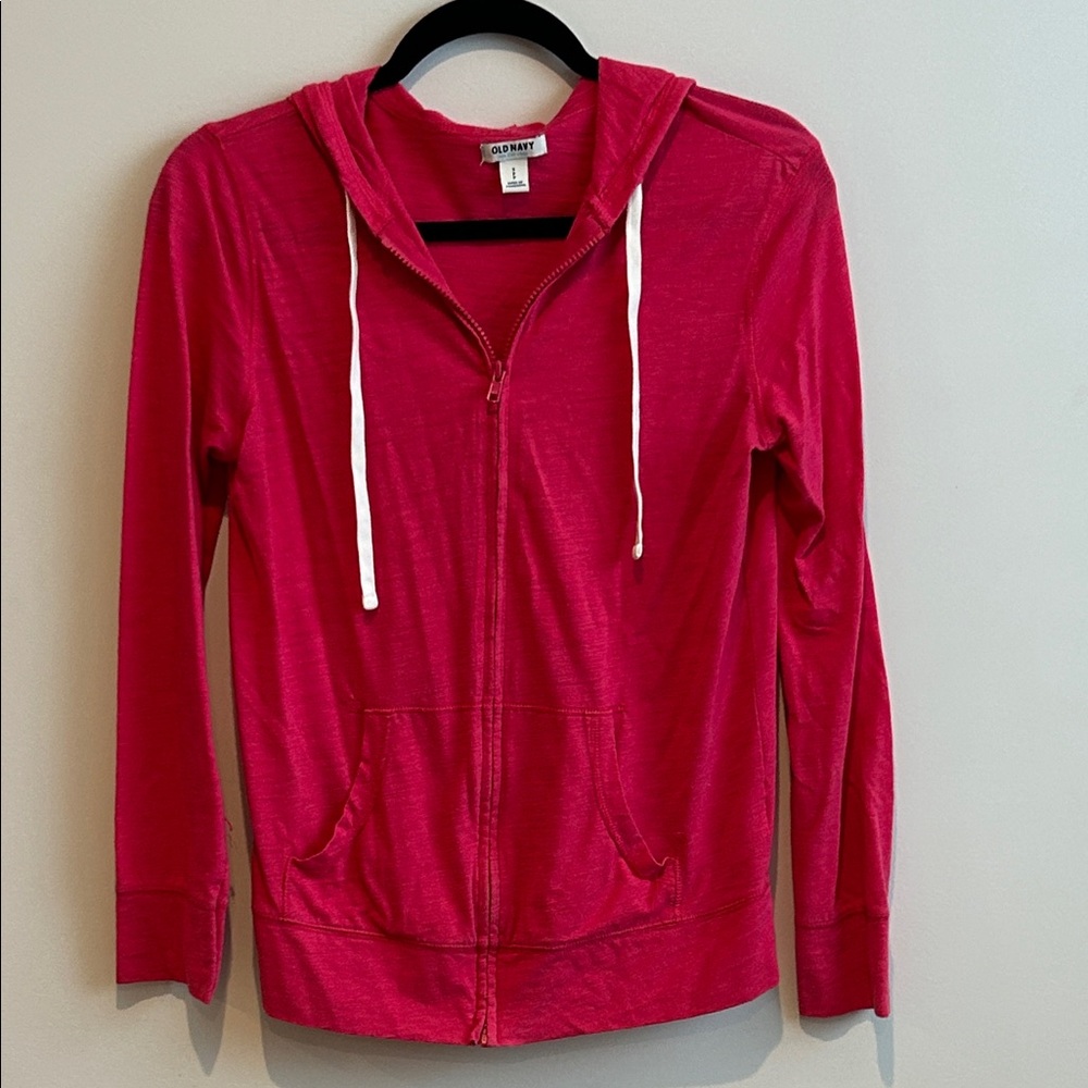Old Navy Vibrant Pink Hoodie